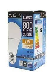Ack 9 W Gün Işığı Led Ampul