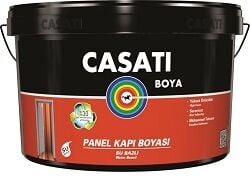 Casati Panel Kapı Boyası Su Bazlı Beyaz 2.5 Lt