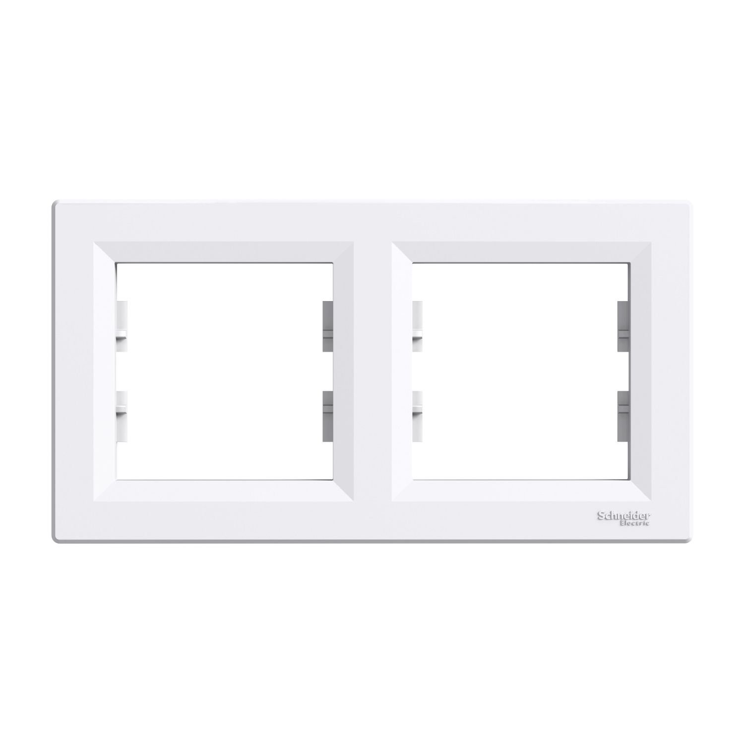 Schneider Electric EPH5800221 Asfora Beyaz 2'Li Yatay Çerçeve