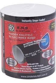 B.h.d Tools Su Geçirmez Siyah Bant 100 mm x 1,5 M